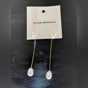 Club Monaco | NWT Serafina Pearl Drop Earrings